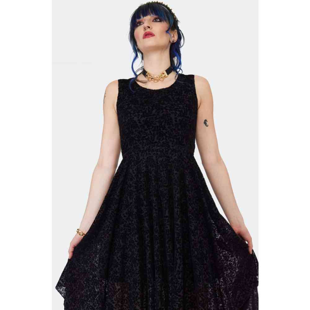 Jawbreaker - Hanky Hem Witch Longue robe - Noir